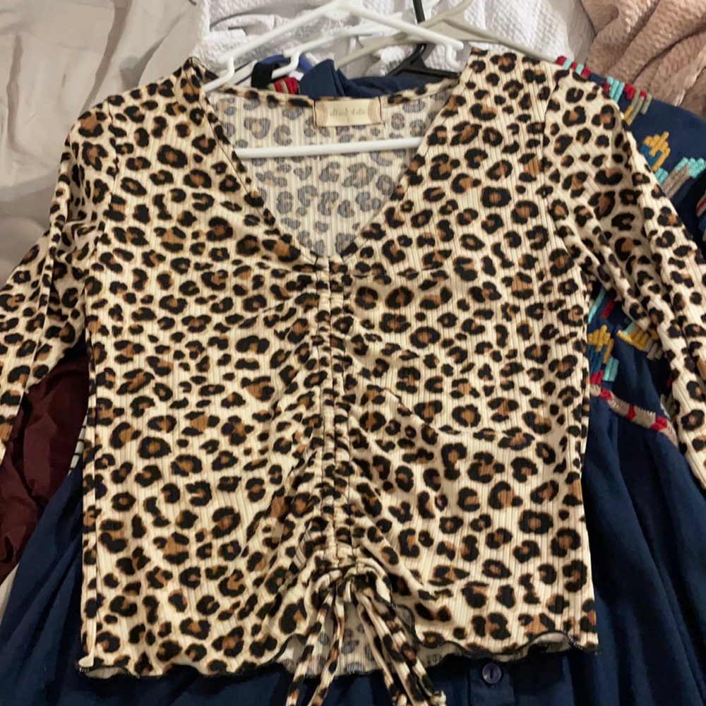 cheetah top